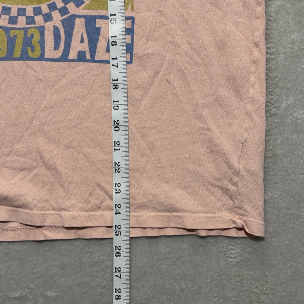 Billabong Womens Sun 1973 Daze S Oversized Pink Tee T-Shirt S Surf Beach Retro - Picture 12 of 12